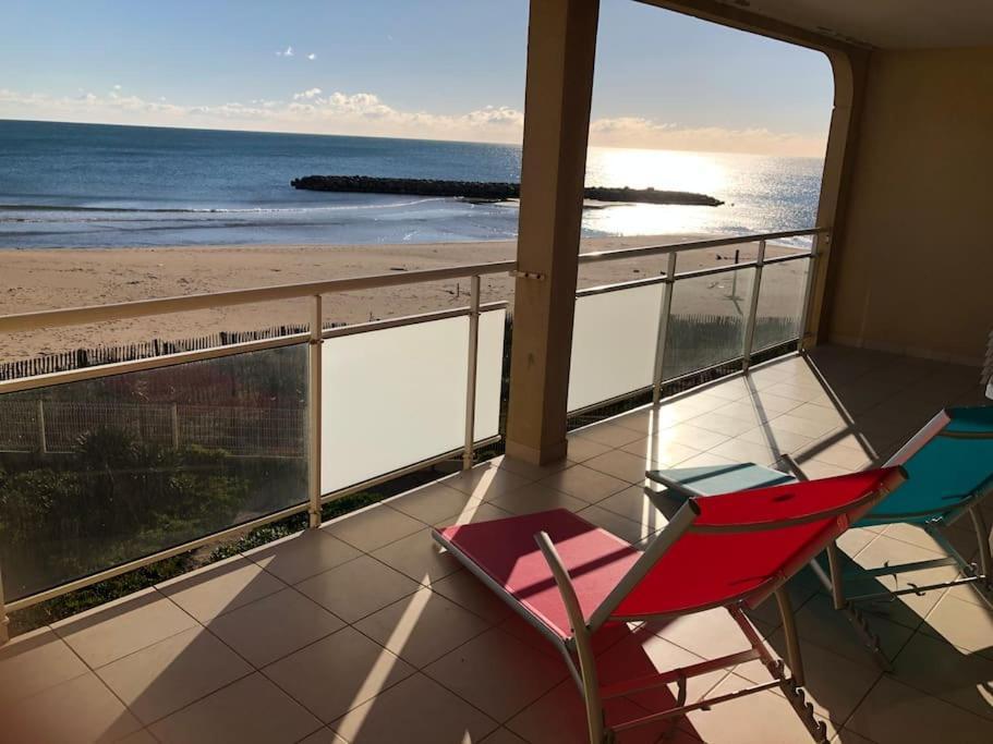 Appartement Front De Mer Вальрас-Пляж Экстерьер фото